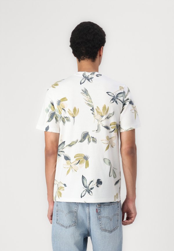 JORVARENNA TEE CREW NECK - Print T-shirt - cloud dancer2