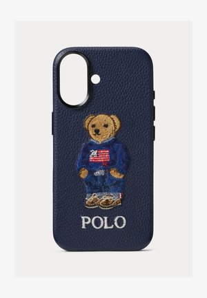 Polo Ralph Lauren BEAR CASE MOBILE UNISEX - Étui à portable - navy/multi-coloured