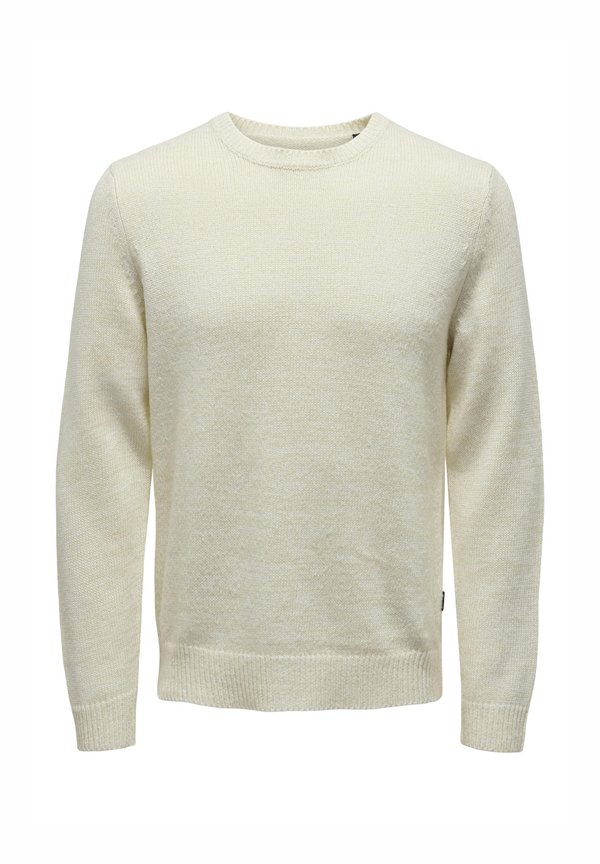 Strickpullover - weiß