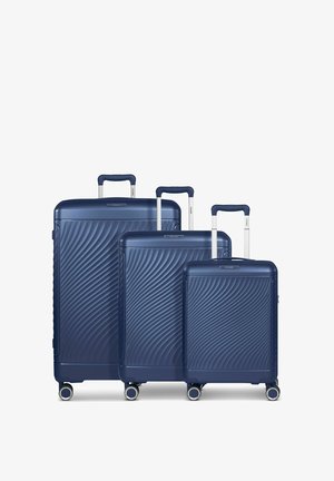 Picard VIENNA 3-TEILIG MIT DEHNFALTE - Trolley - navy blue