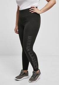 Urban Classics - Leggings - Hosen - black/black Thumbnail-Bild 1