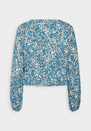 TOM TAILOR DENIM PINTED BLOUSE - Camicetta - light blue