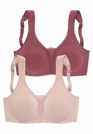 2 PACK - Triangel BH - rosenholz