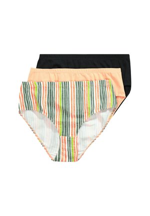 3 PACK OF - STRIPED - Slip - light coral