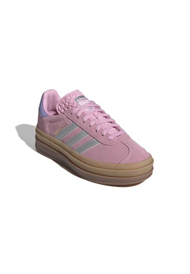 adidas gazelle silver green womens adidas Gazelle Bold Pride Pabllo Vittar Core Black Silver Metallic Luc main image 0