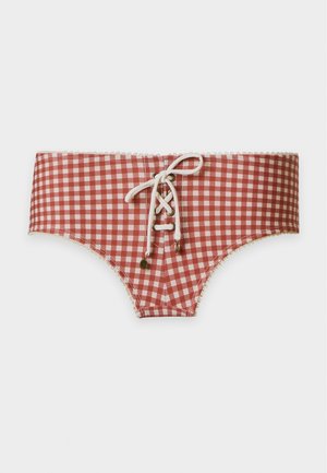 Jaded London, FREDA GINGHAM - Bikinialaosa - red