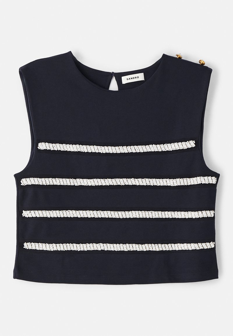 sandro Top donkerblauw sandro Top donkerblauw