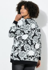 Angel of Style TOTENKOPF ROSEN - Sudadera con cremallera - black