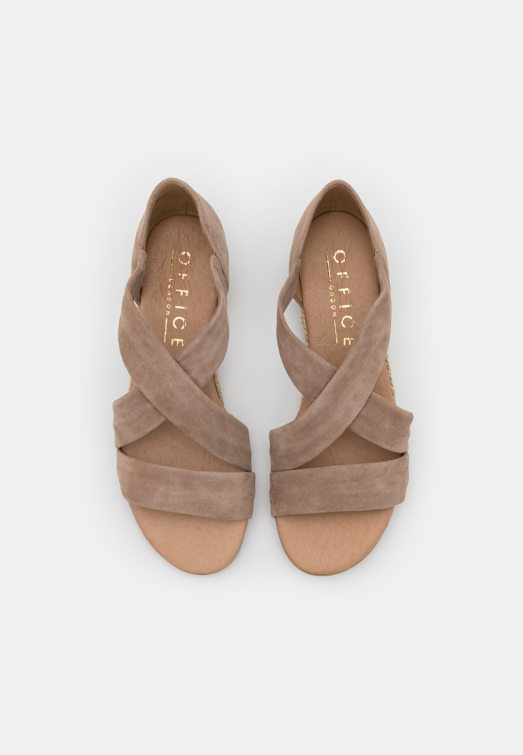 camel colored wedges