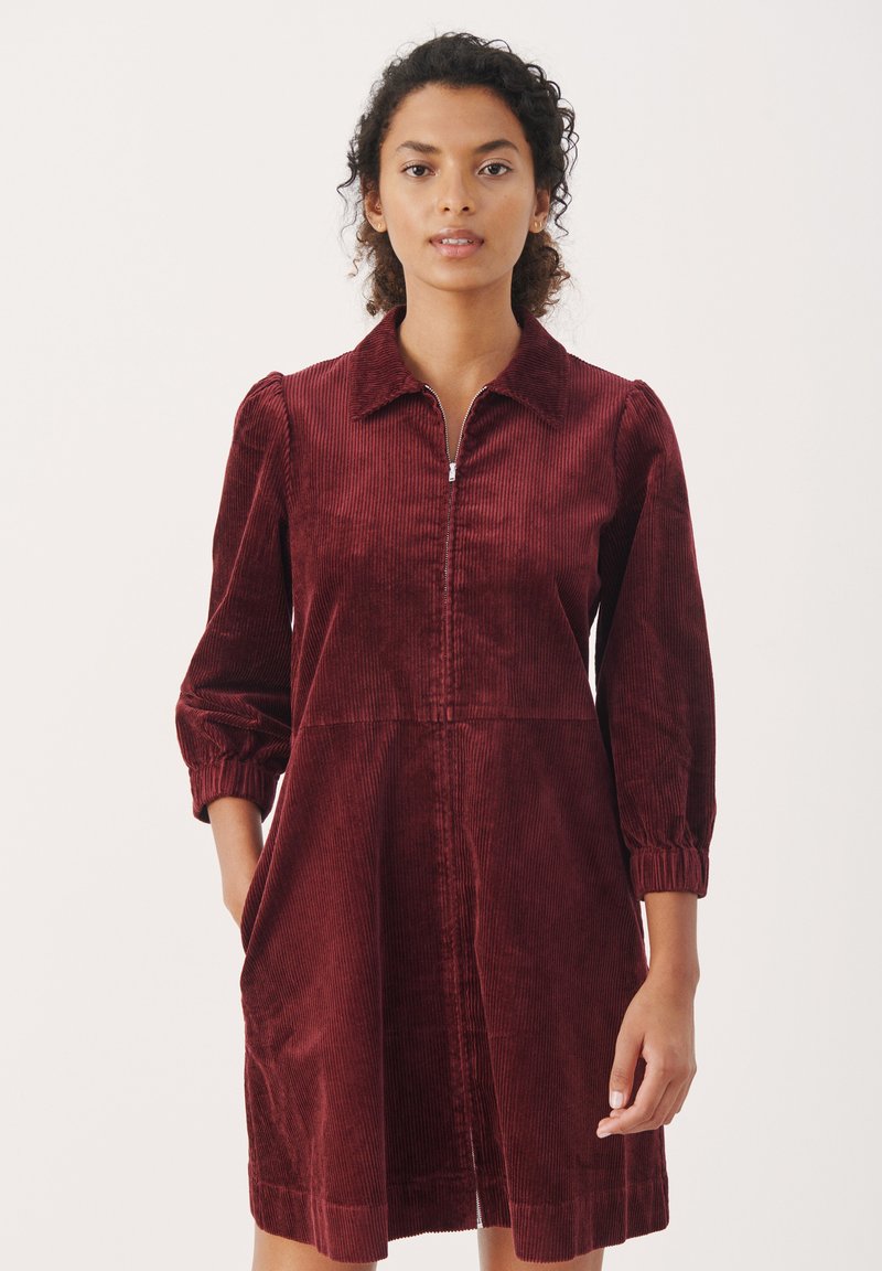 Part Two EYVOR - Abito a camicia - tawny port