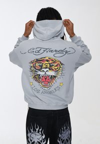Ed Hardy - MELROSE TIGER  - Hoodie - grey Thumbnail Image 1