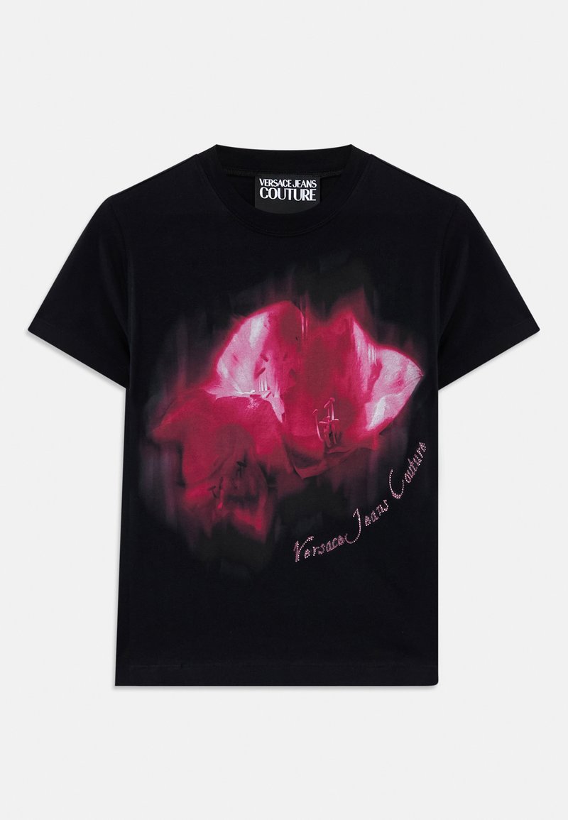 Versace Jeans Couture T-shirt print zwart