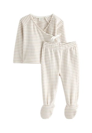 SET - Cardigan - beige