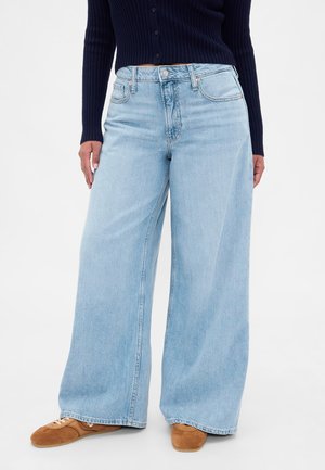 CURVY BAGGY DYLAN - Wide leg - light wash