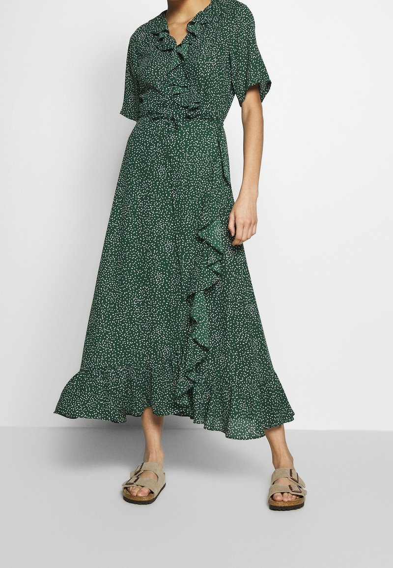 JUST FEMALE Robe longue - green