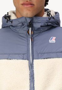 K-Way Veste polaire - ecru/grey/blue avio