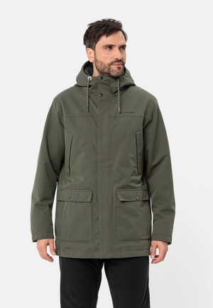 Parka - black khaki
