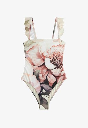 REGULAR FIT - TUMMY CONTROL - Baddräkt - neutral blush floral