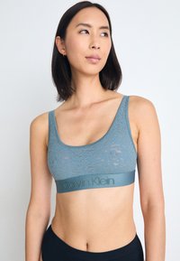 Calvin Klein Underwear UNLINED BRALETTE ULTRA SOFT LACE - Topp - blue