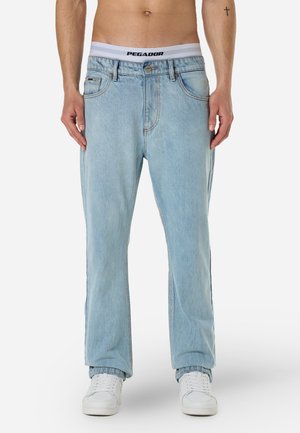 BAURES - Jeans Straight Leg - washed light blue