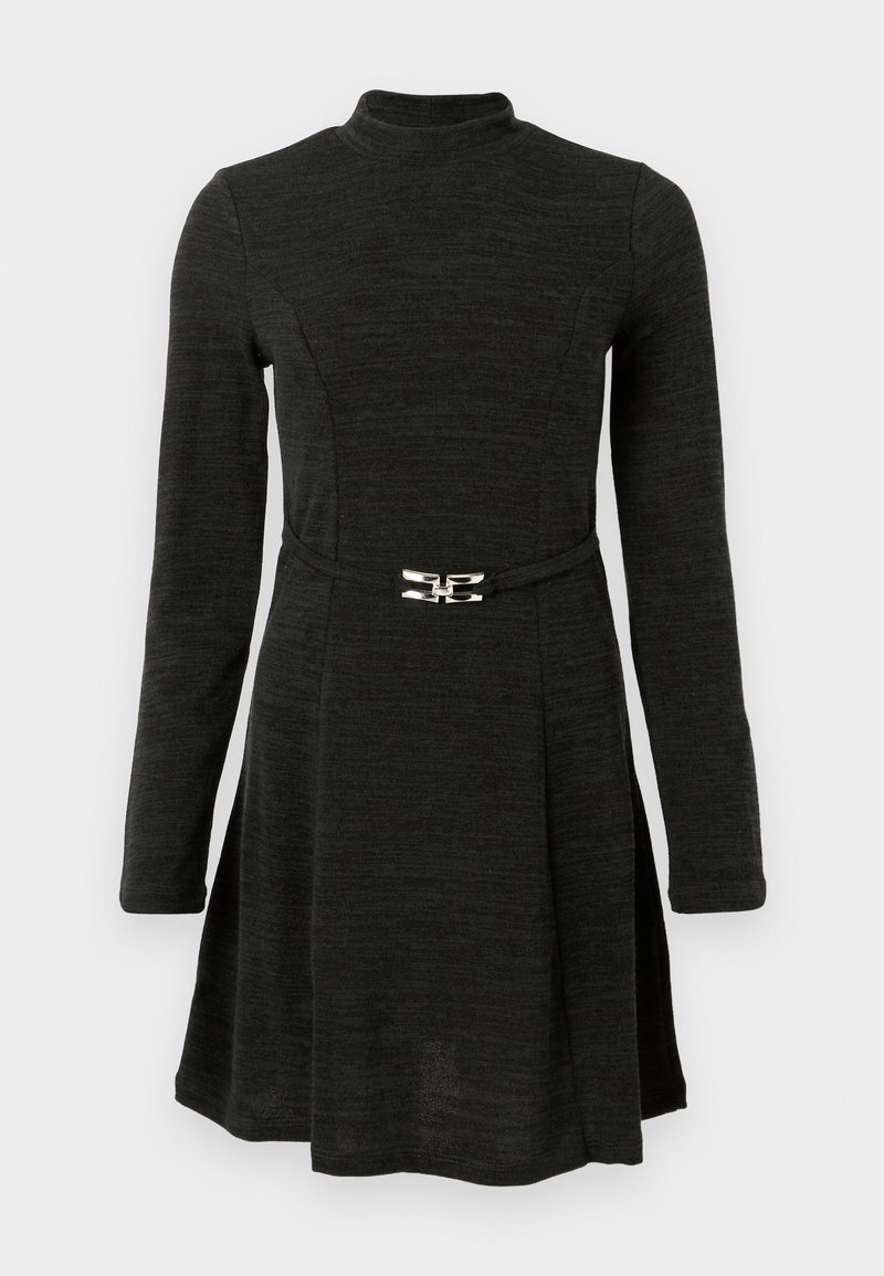 Vero Moda Gebreide jurk donkerbruin