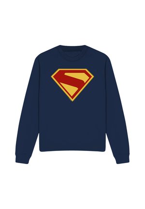 Cotton Soul, SUPERMAN 2025 LOGO - Sweatshirt - dark blue