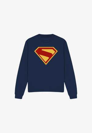 Cotton Soul, SUPERMAN 2025 LOGO - Sweatshirt - dark blue