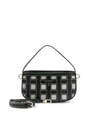 Guess, FRANKIE MINI HOBO - Sac à main - black