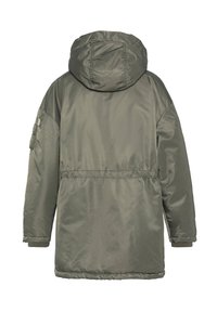 Schott HOODED - Wintermantel - sage kaki