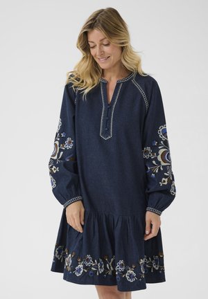GRO - Denim dress - dundee dark denim