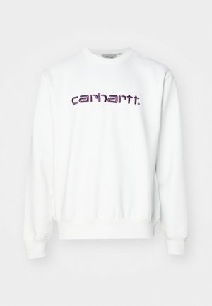 Carhartt WIP Sweatshirt - white/huckleberry