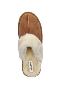 Nelson Home Muiltjes - cognac