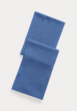Polo Ralph Lauren SIGNATURE PONY WOOL SCARF UNISEX - Κασκόλ - clarity blue heather