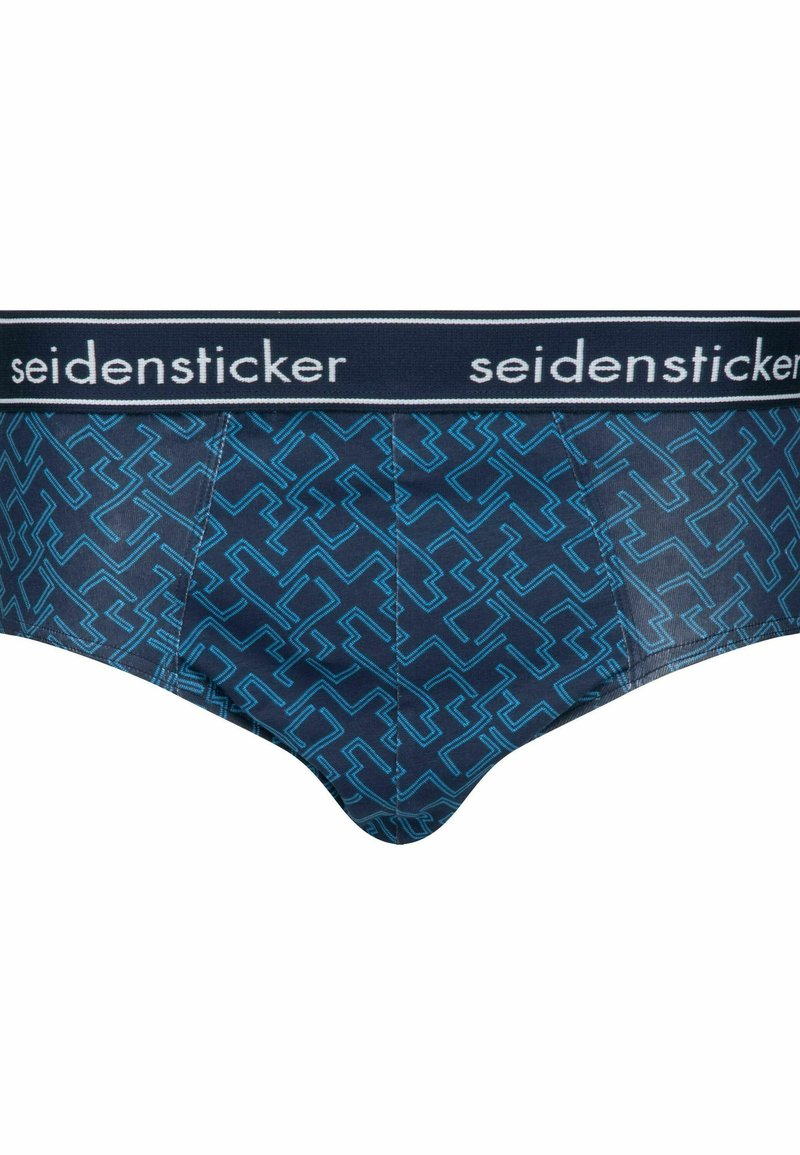 Herren Unterhosen | Seidensticker SLIP 3-PACK Slip navy print/navy stripes/white/mehrfarbig - KI38392 Herren Unterhosen | Seidensticker SLIP 3-PACK Slip navy print/navy stripes/white/mehrfarbig - KI38392