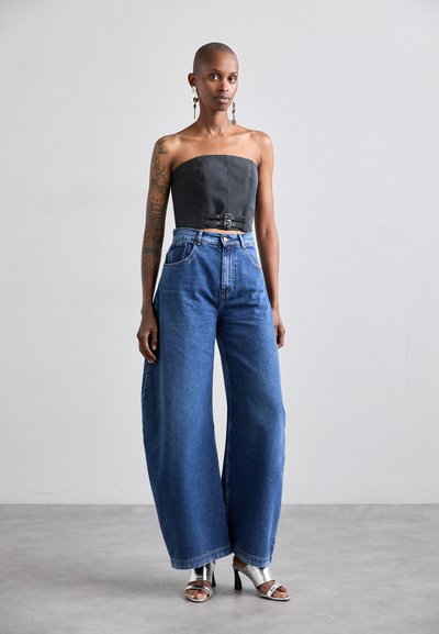 A.W.A.K.E. MODE RECYCLED ROUNDED - Jeans Relaxed Fit - blue