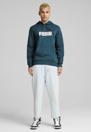 Felpa con cappuccio - teal