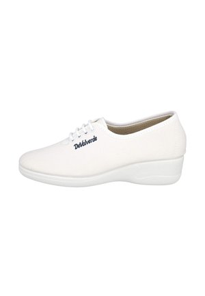 Zapatos con cordones - blanco