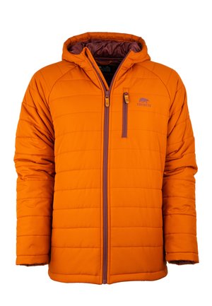 Winterjacke - rostorange bordeaux