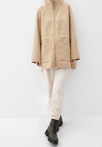 s.Oliver Klassisk frakke - mottled beige