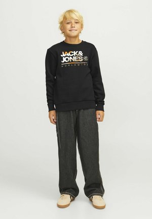 MIT RUNDHALS LOGO  - Sweatshirt - black
