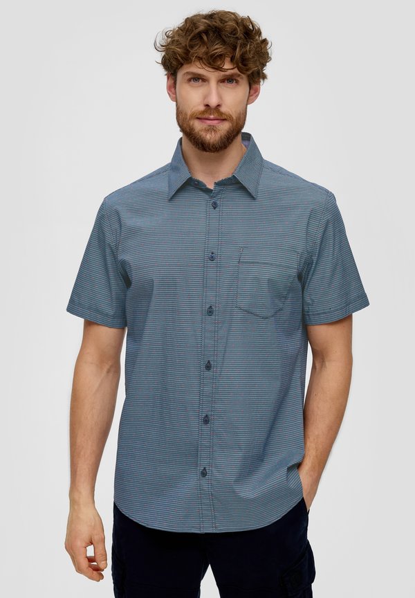 KURZARMHEMD MIT AUFGESETZTER TASCHE - Hemd