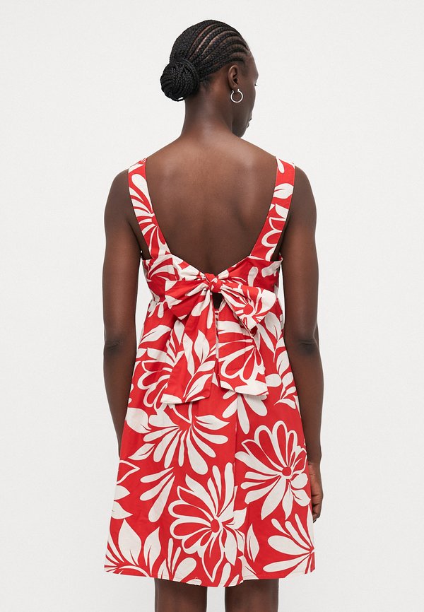 EMPIRE WAIST TIE BACK MINI DRESS - Day dress