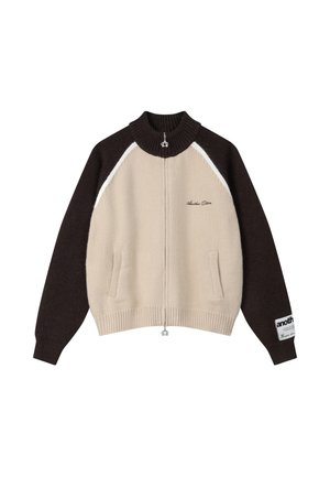 Another Cotton Lab, ANOTHER ZIP CARDIGAN UNISEX - Cardigan - chocolate