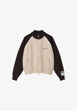 Another Cotton Lab, ANOTHER ZIP CARDIGAN UNISEX - Cardigan - chocolate