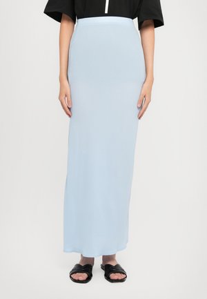 MAXI SKIRT - Maxisukňa - light blue