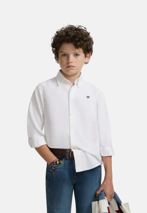 Silbon, CAMISA OXFORD DE MANGA LARGA - Camisa - blanco