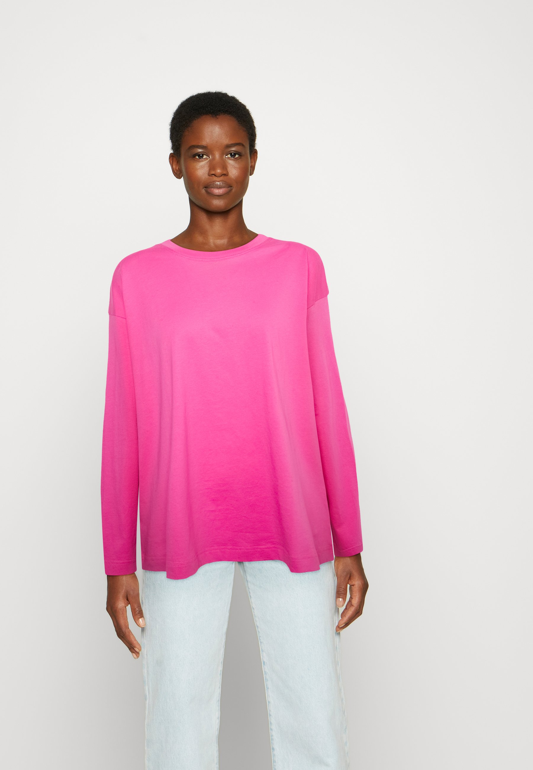 ARKET Long sleeved top - fuschia pink 