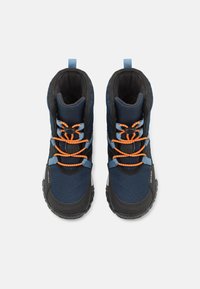 Geox TREKKYUP BOY ABX - Cizme de iarnă - navy/black