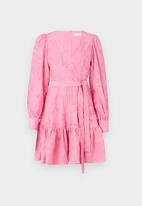 SLFCALLI SADIE SHORT V NECK DRESS  - Koktel haljina / svečana haljina - rosebloom