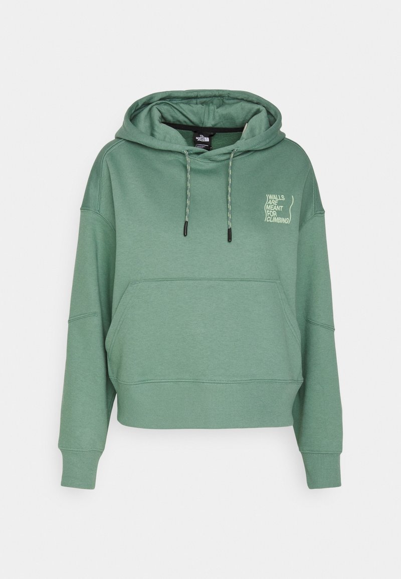 The North Face OUTDOOR GRAPHIC HOODIE - Sweat à capuche - dark sage/vert  foncé - ZALANDO.FR